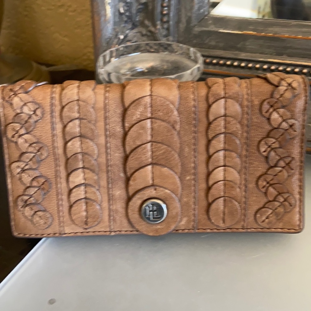 Beautiful Lockhart all leather new with tags wallet